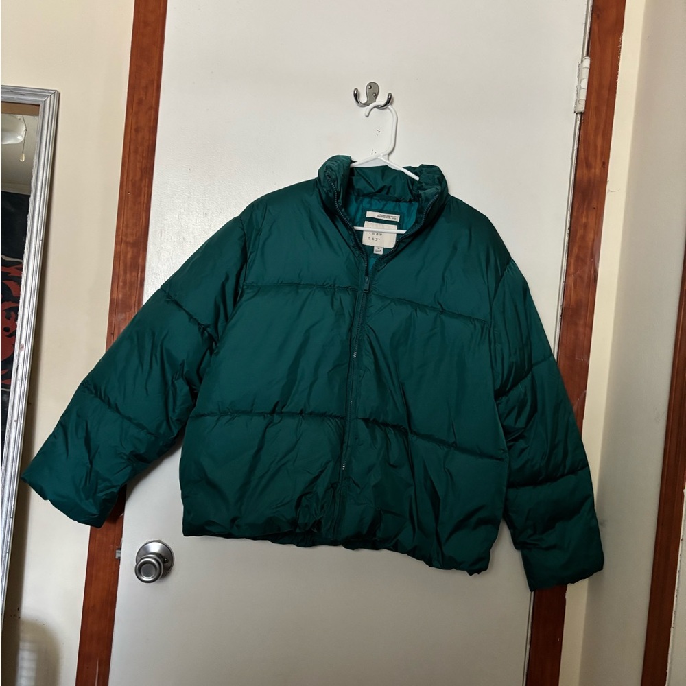 Green Puffer Jacket